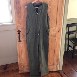 Nicole Miller linen jumpsuit
